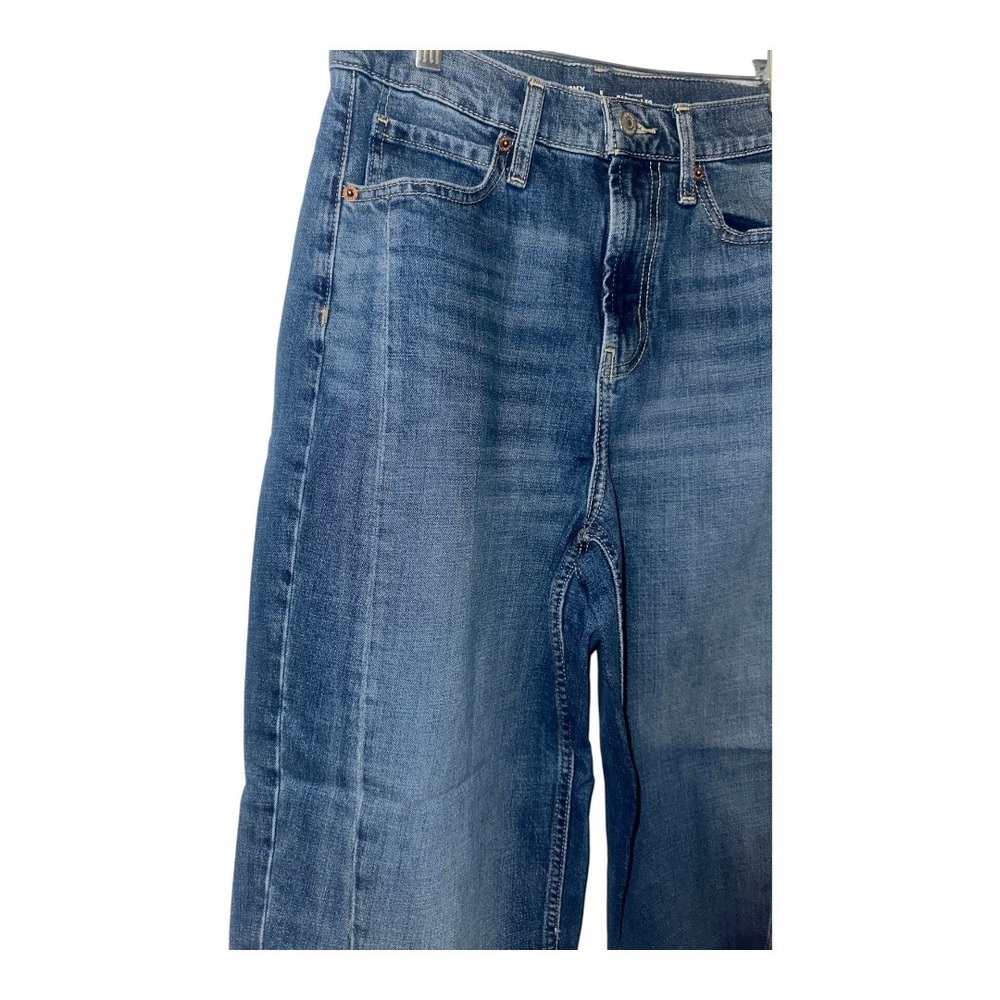 Old Navy Womens High Waisted Barrel Ankle Jeans, Size 8 - Picture 4 of 10